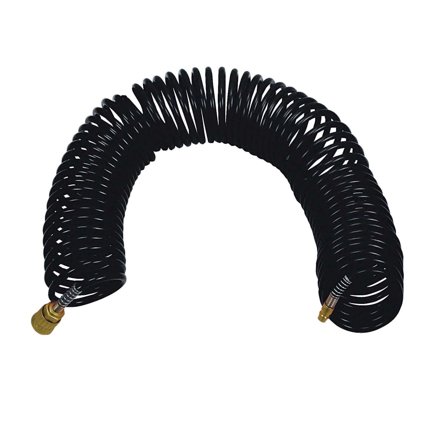 STANLEY Spiral Air Hose with Quick Connect Fittings (6x8 mm), 15m Length - DIY Store