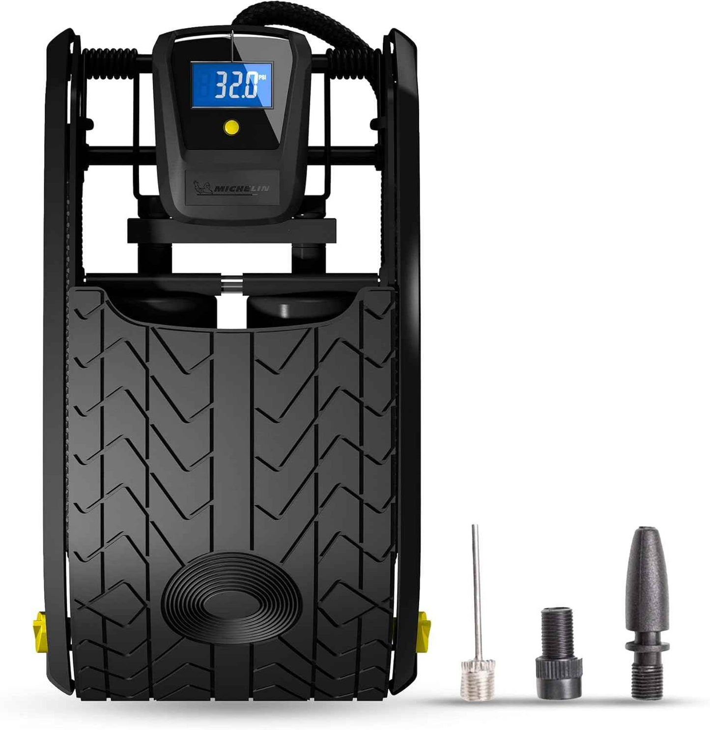 Michelin Double Barrel Digital Foot Pump - 12209