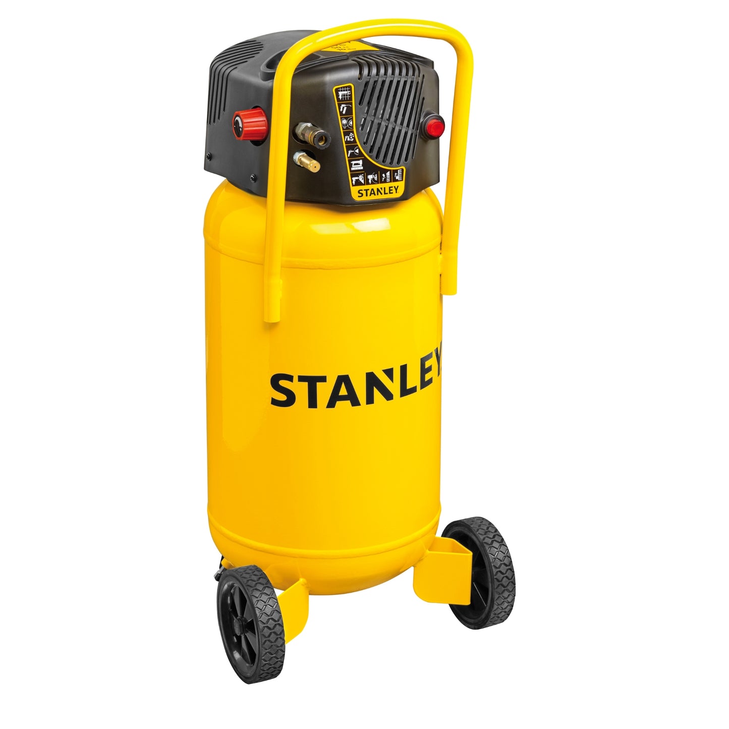 STANLEY Air Compressor with 50L Vertical Tank, Oil Free and 2.0HP Motor - DIY Store
