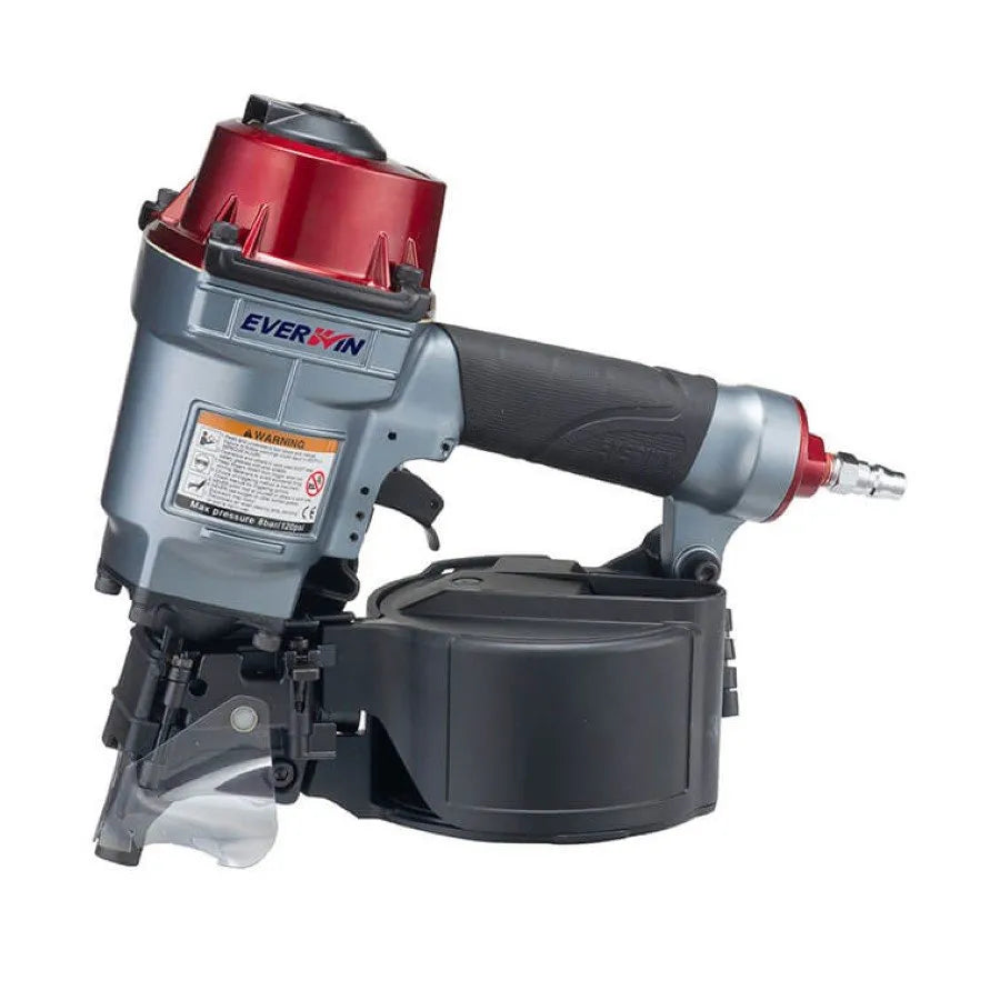 EVERWIN Pneumatic Coil Nailer 57mm - PN57B - DIY Store